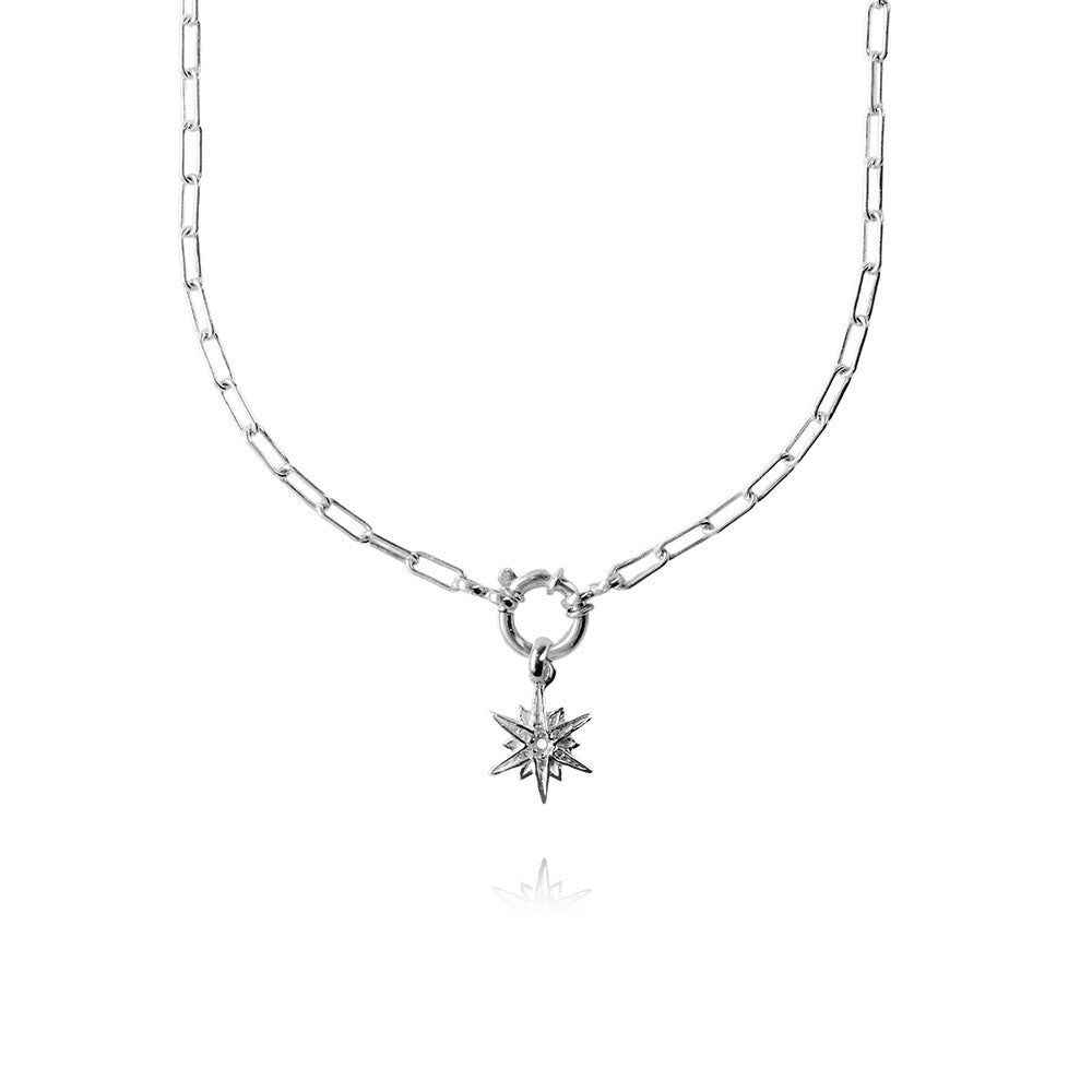 Stella Silver Necklace