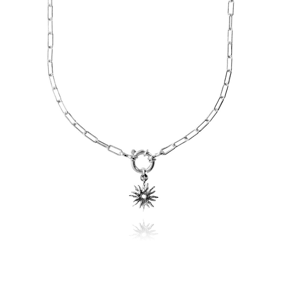 Stella Silver Necklace