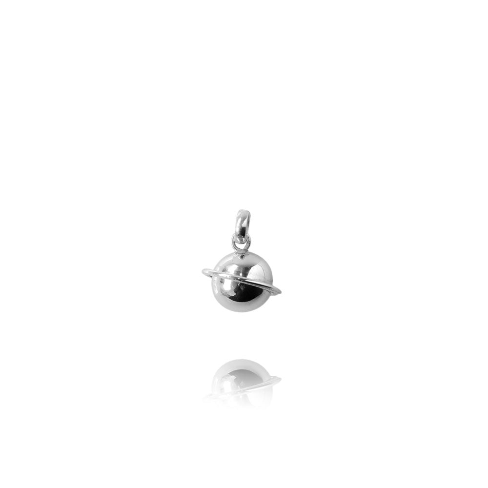 Stella Silver Pendant - Saturn