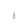 Zoe Lucky Number 5 Silver Pendant