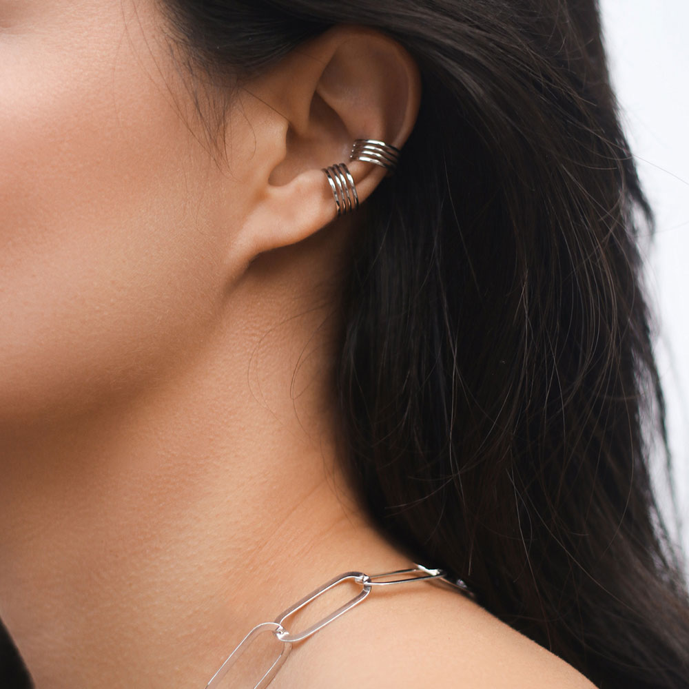 Jane Silver Earcuff