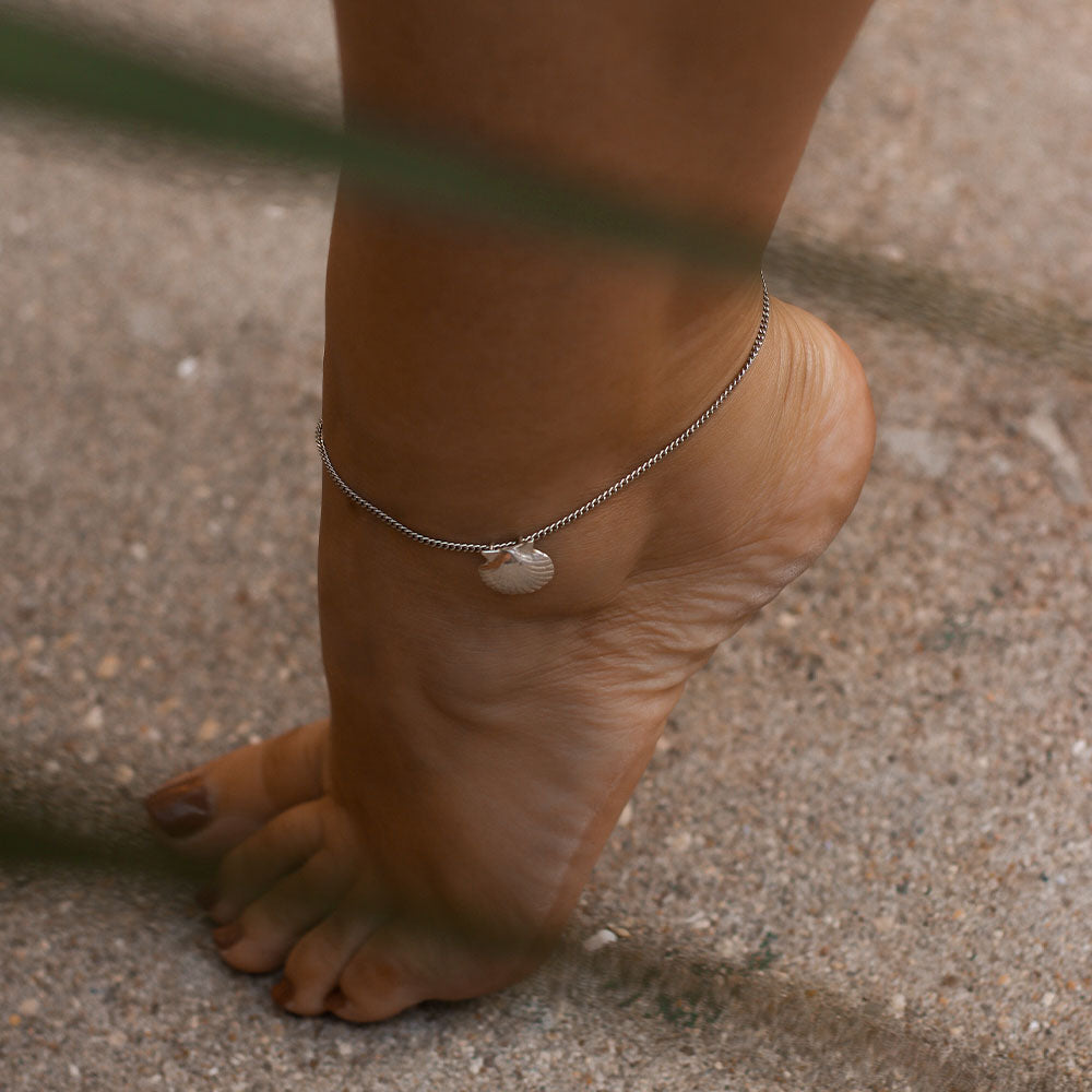 Olivia Silver Anklet
