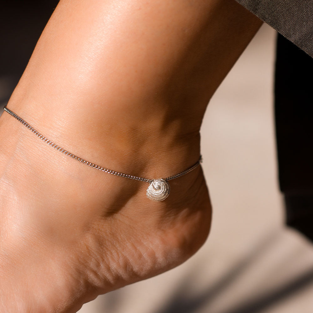 Olivia Silver Anklet