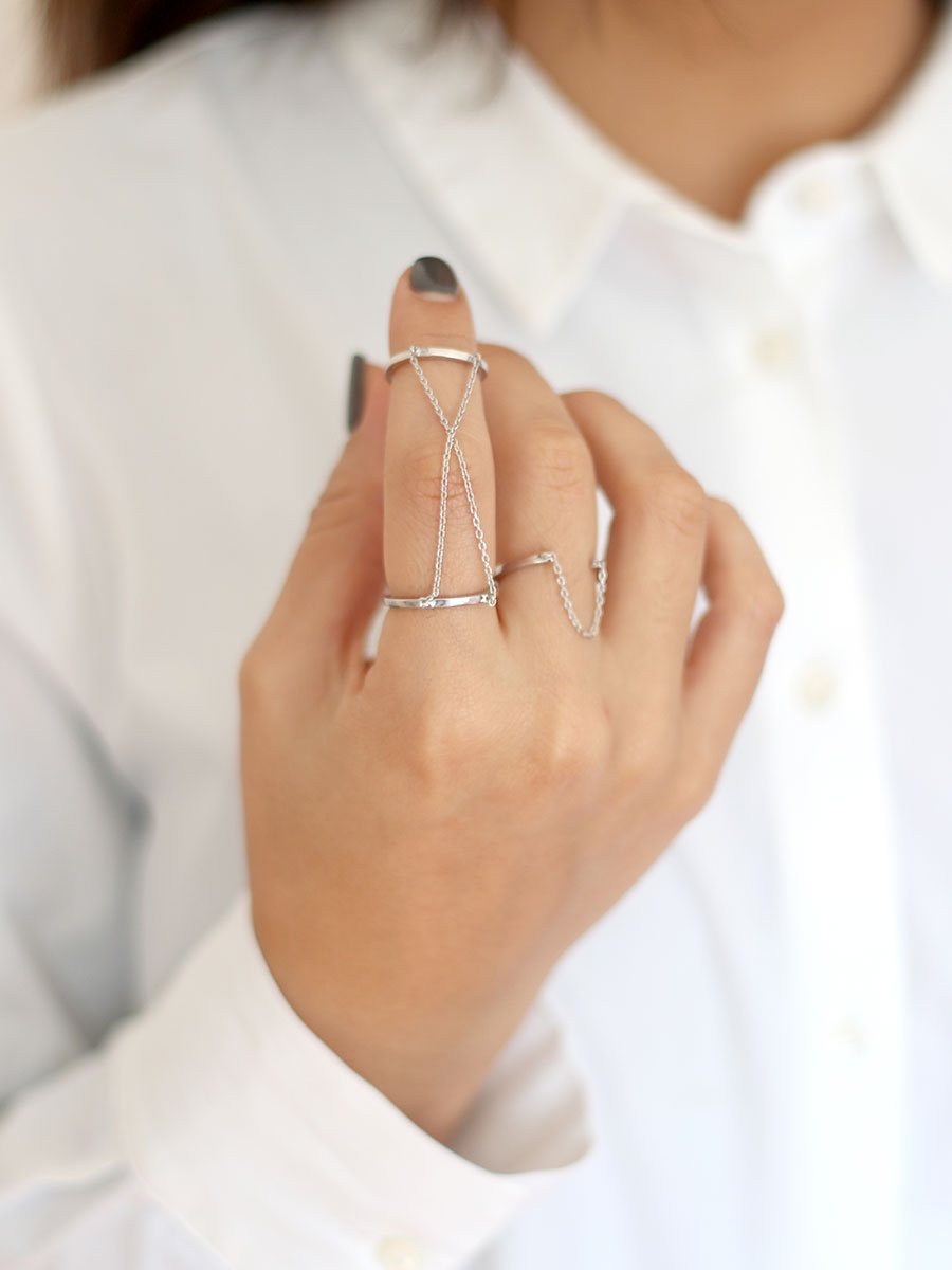 Raquel Silver Ring